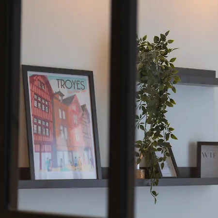 Apartmán Aux Pieds Du Cube, Troyes, Parking Et Wi-fi Fibre Troyes